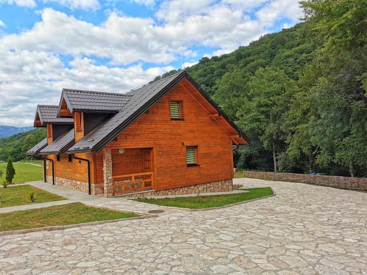 Vila "Maglic" Tjentiste Buitenkant foto