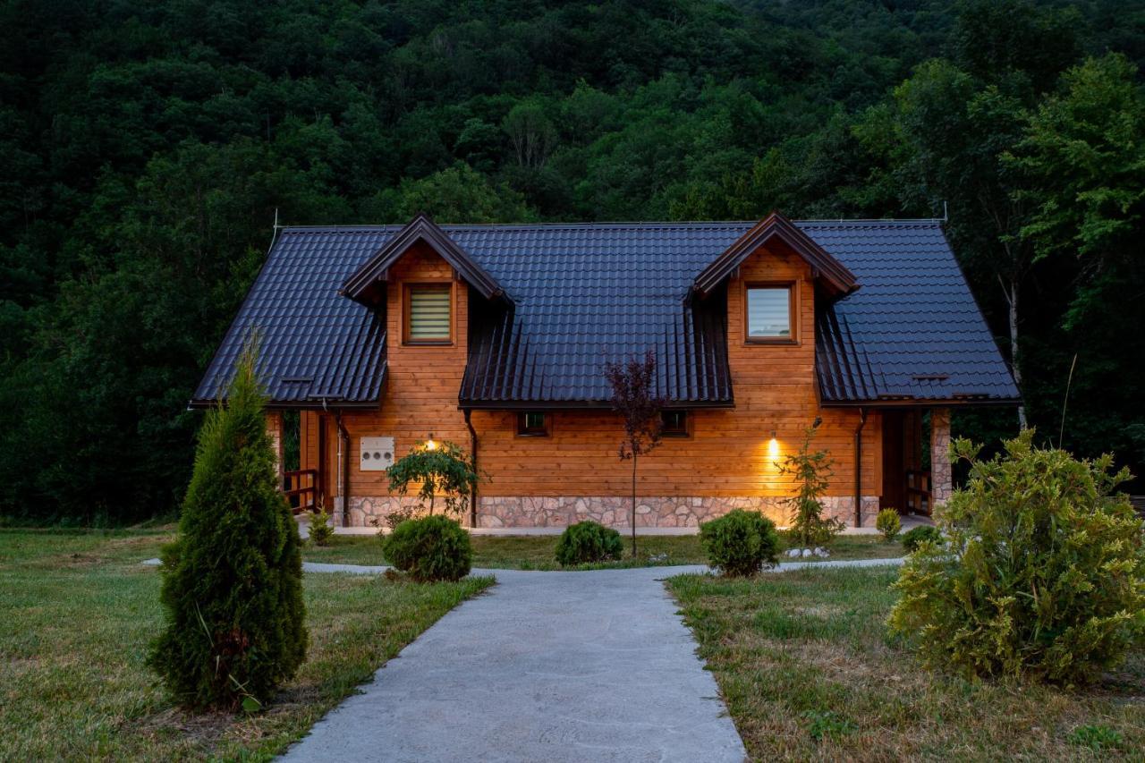 Vila "Maglic" Tjentiste Buitenkant foto
