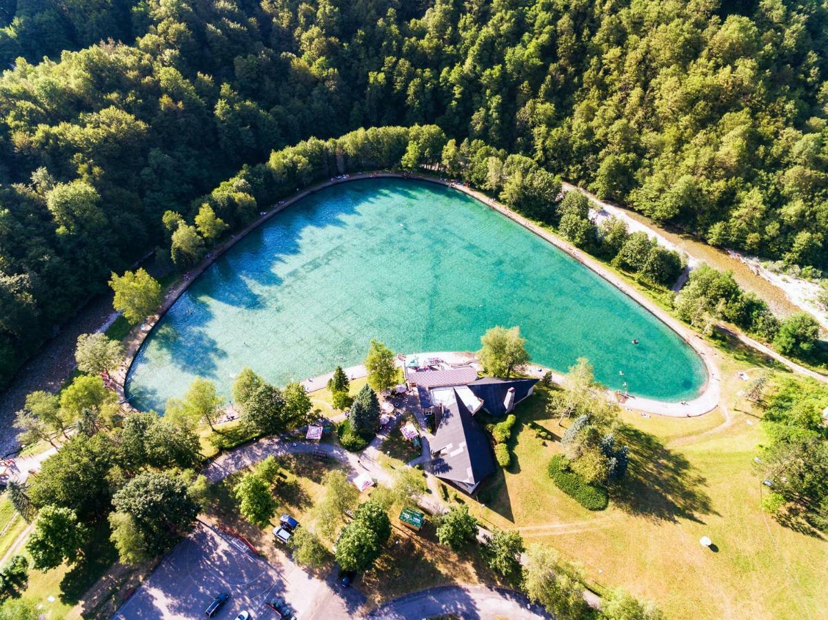 Vila "Maglic" Tjentiste Buitenkant foto